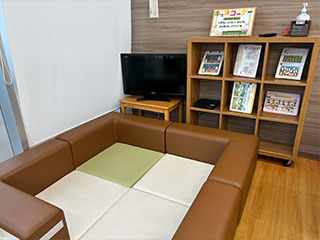 キッズスペース（現在使用可能な範囲）